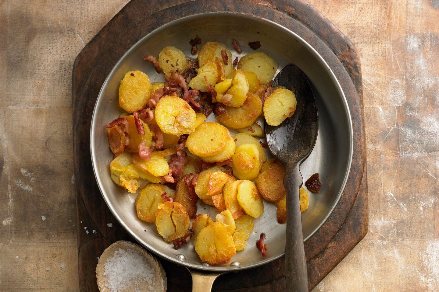 Kochen mit Resten: Bratkartoffeln