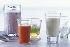 Heidelbeer-Buttermilch-Drink Heidelbeer-Buttermilch-Drink