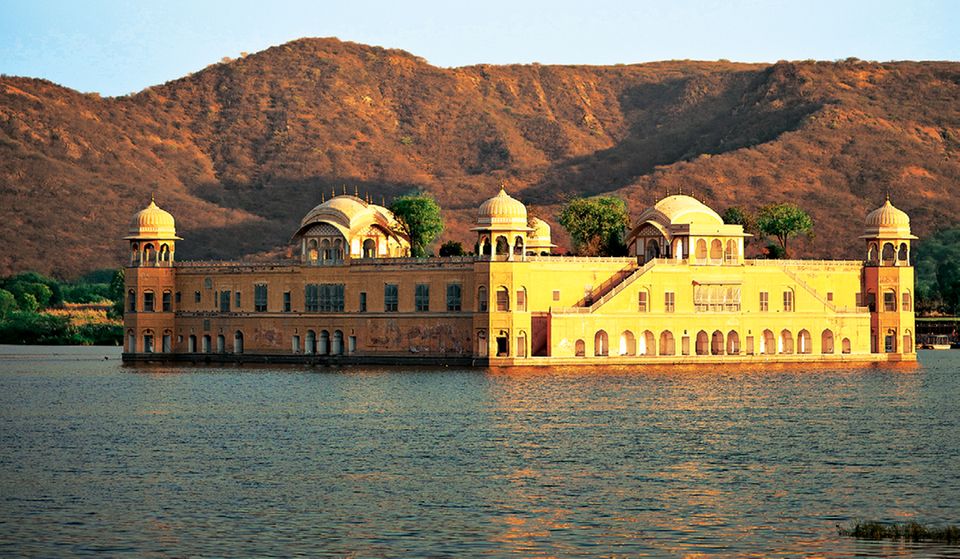 Rajasthan: Bild von "Jal Mahal Palace"