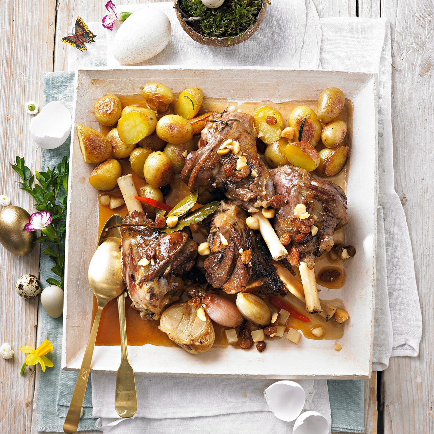 Lammhaxen aus dem Ofen