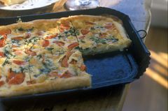 Ziegenkäse-Tarte Ziegenkäse-Tarte