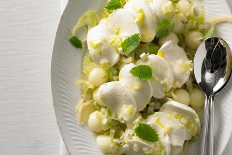 Mozzarella-Fenchel-Salat
