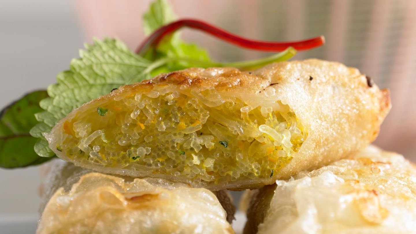 Vegetarische Frühlingsrollen mit Glasnudeln | BRIGITTE.de
