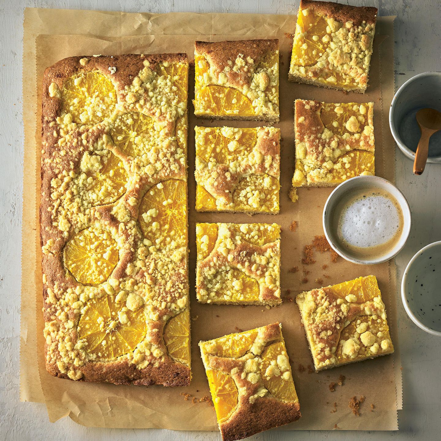 Orangen-Streusel-Kuchen