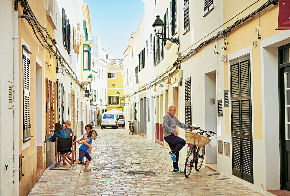 Menorca - Die Gassen von Ciutadella