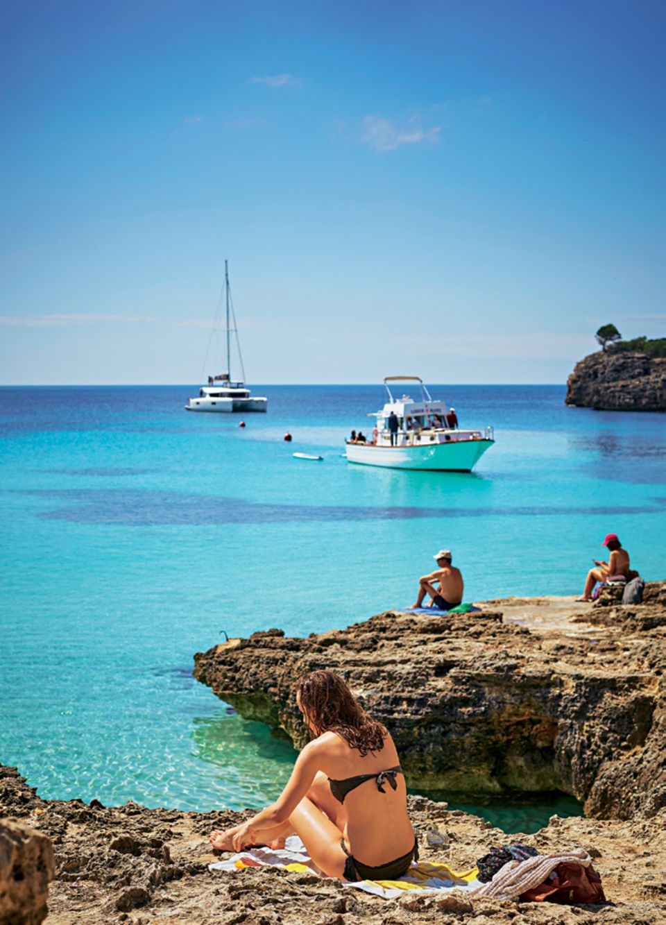 Menorca - Sonnenbad Menorca - Strand Cala Turqueta