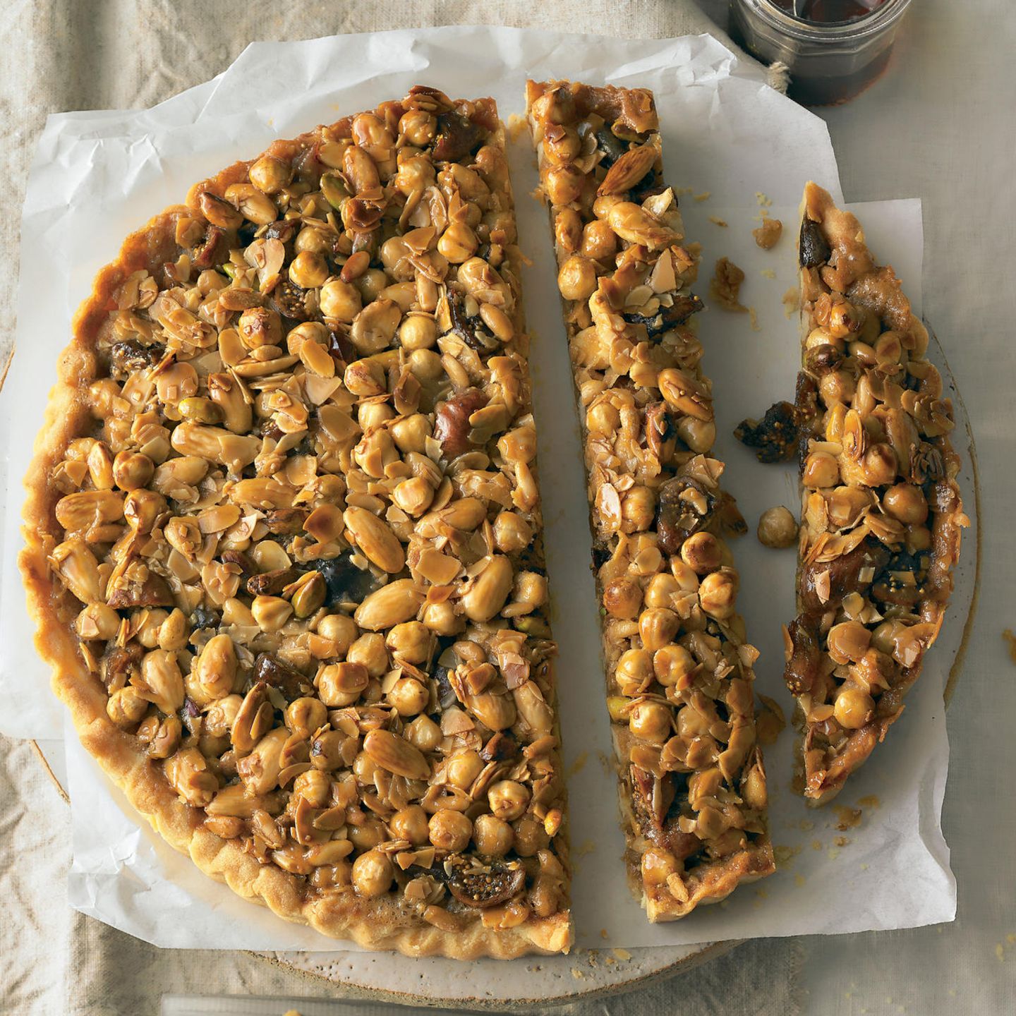 Haselnuss-Feigen-Tarte