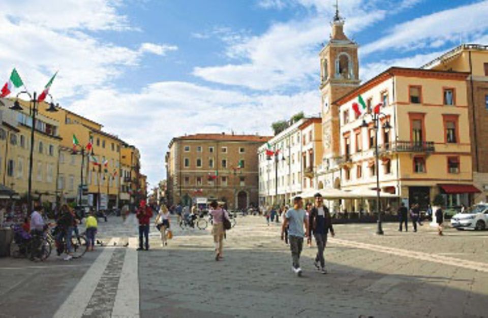 Rimini: Zentrum - "Piazza Tre Martiri"