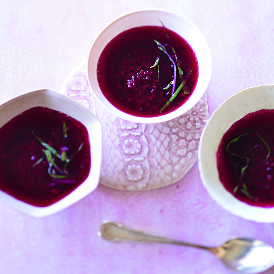 Rote Bete-Consommé