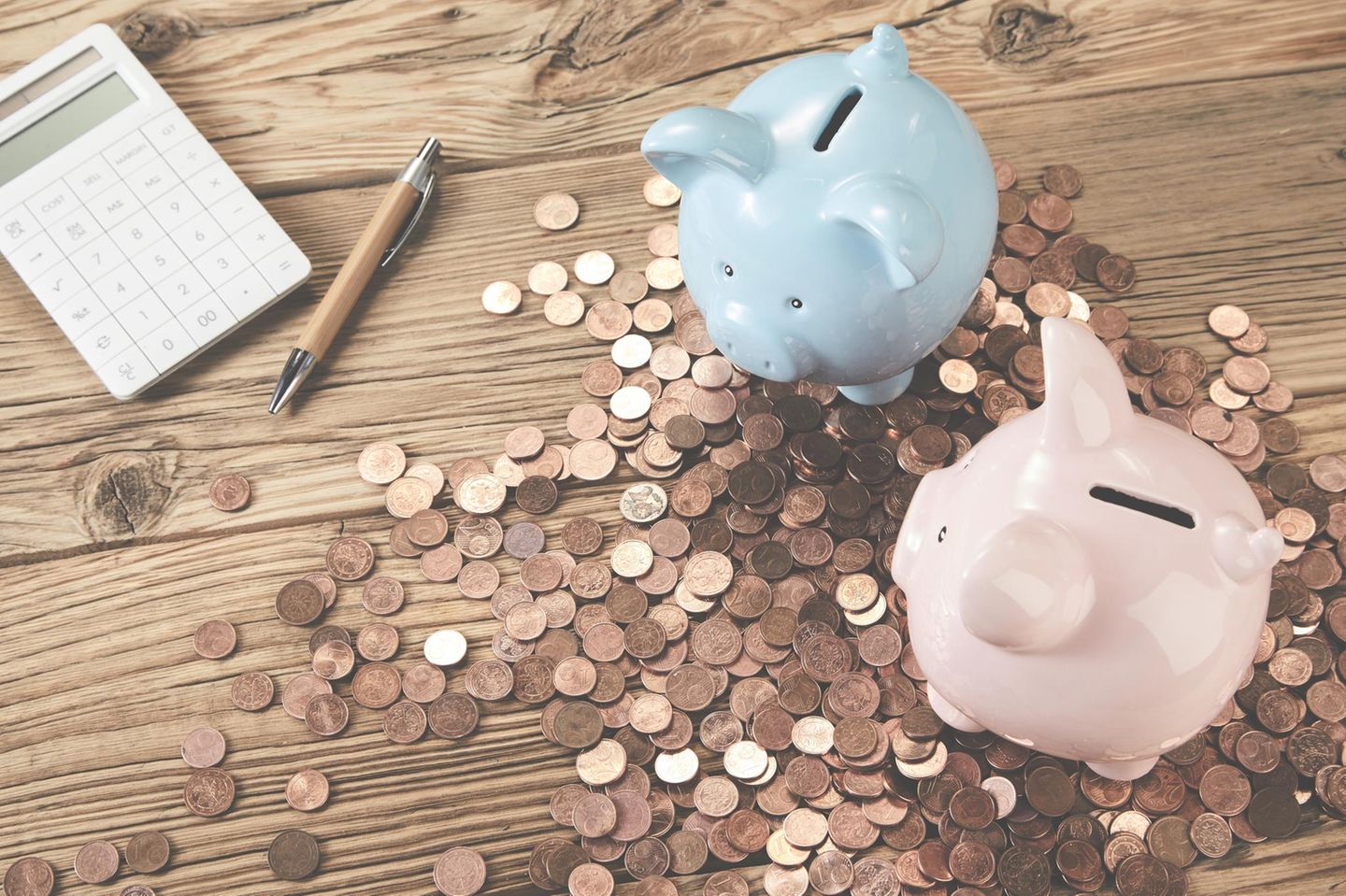 Anleitung zum Geld sparen: Kleingeld und Sparschweine