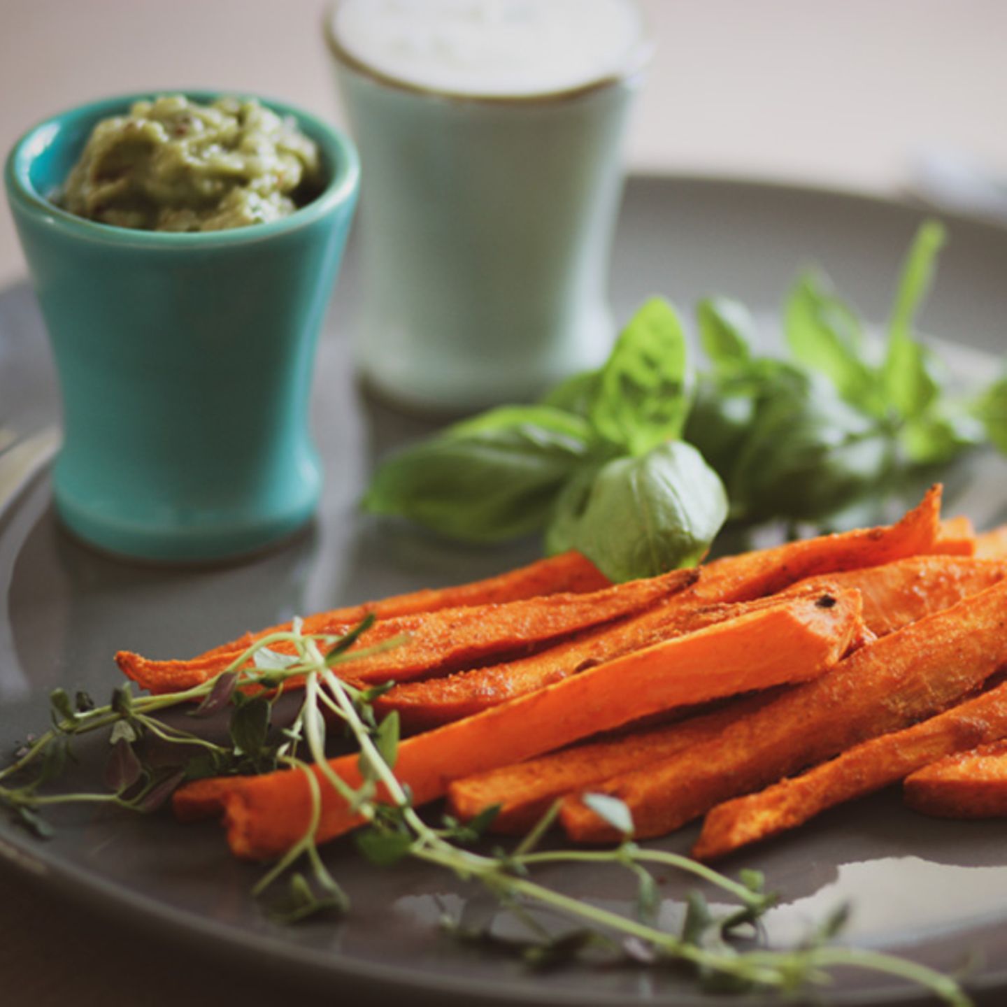 Sweet Potato Fries Mit Dips Brigitte De