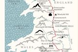 Der idyllische "Offa's Dyke Path" führt durch Wales und England, in knapp zwei Wochen sind die 285 Kilometer erwandert, die Schwierigkeit ist moderat.