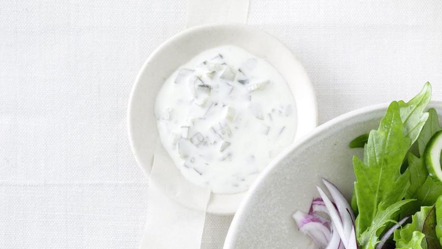 Salatmix mit JogurtWasabiDressing BRIGITTE.de