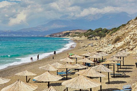 Kreta mit Kind: Strand auf Kreta