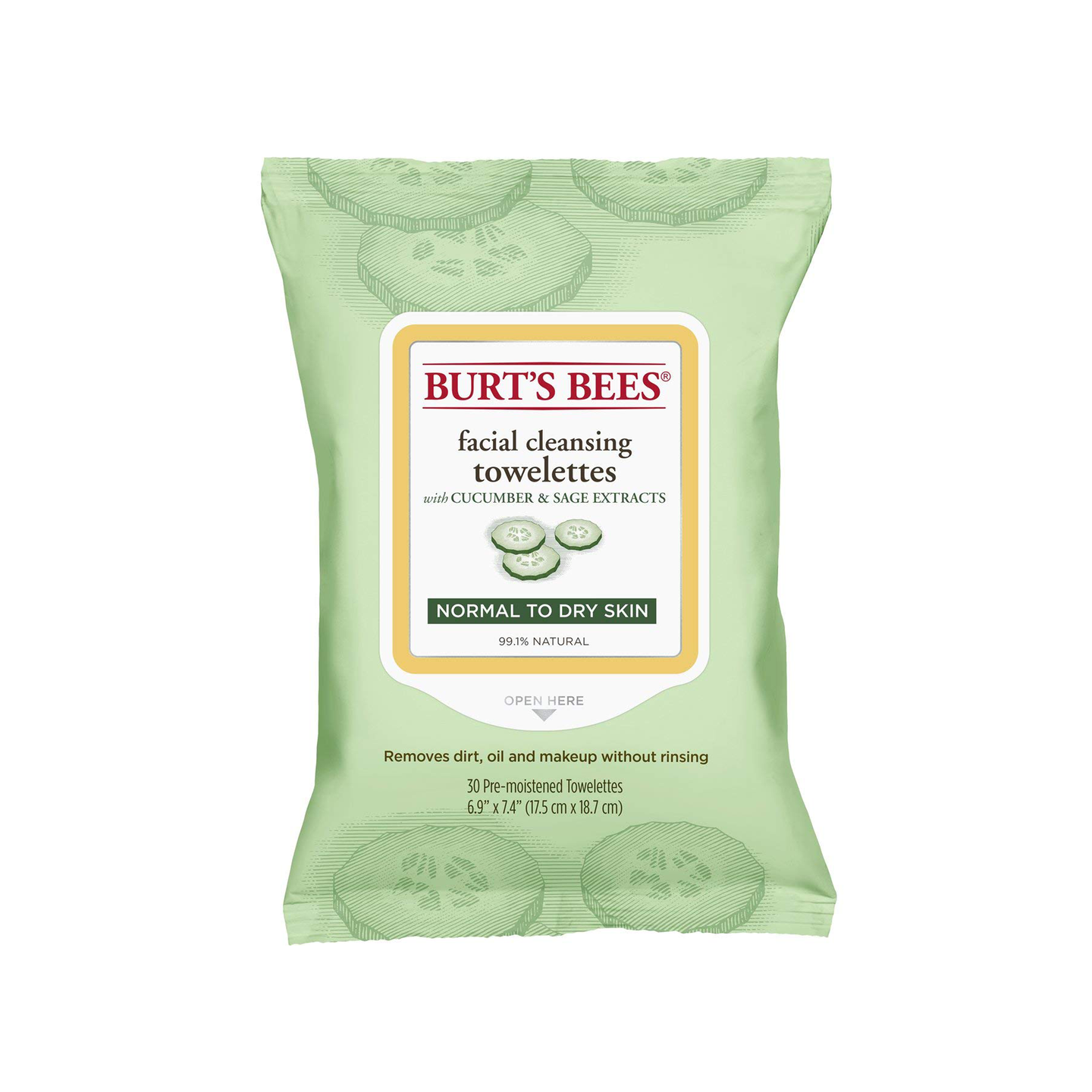 Drogerie-Favoriten der Stars: Burt's Bees Abschminktücher Cucumber