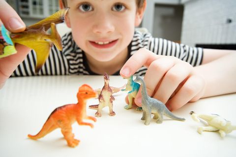 Kleine Dino-Fans sind besonders intelligent
