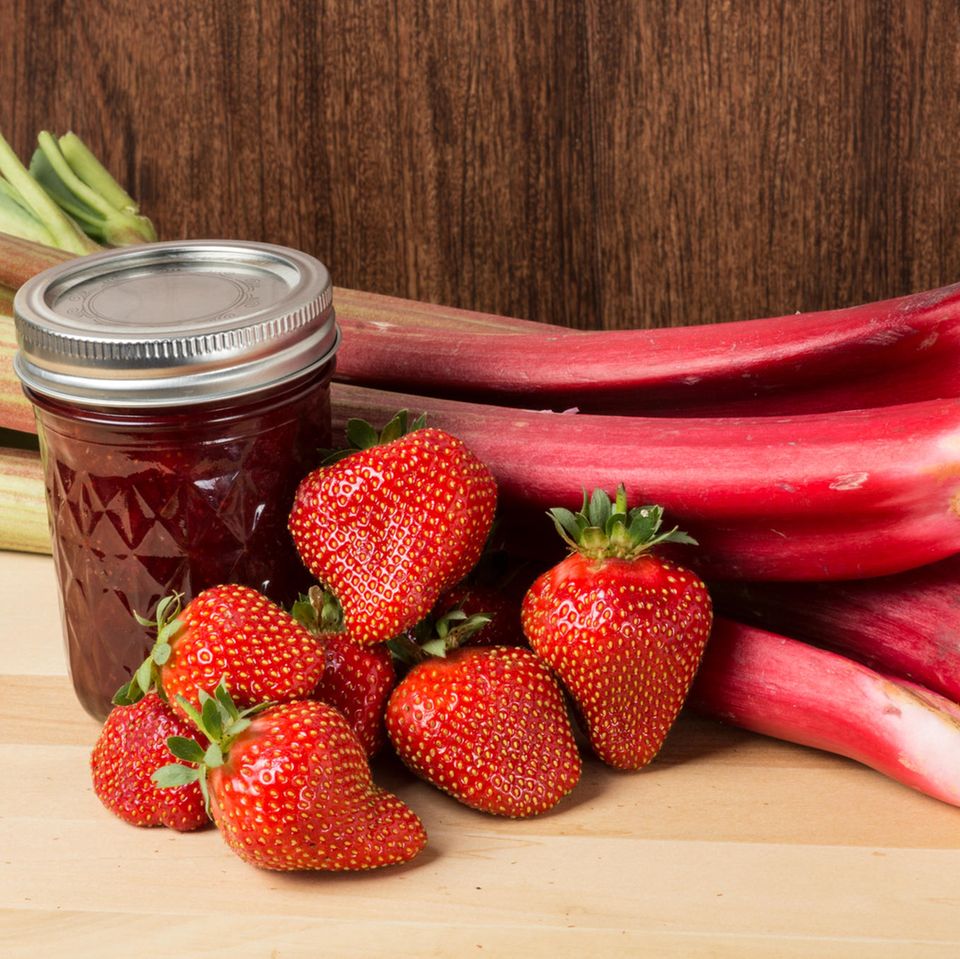 Erdbeer-Rhabarber-Marmelade