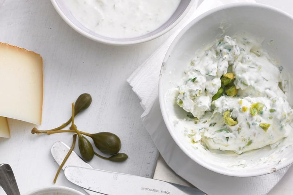 Koriander-Wasabi-Dip Koriander-Wasabi-Dip
