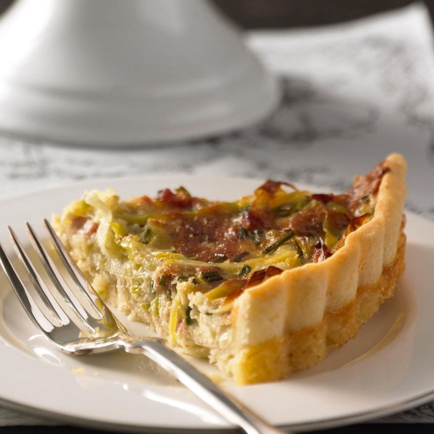 Quiche Lorraine Lothringischer Speckkuchen Brigitte De