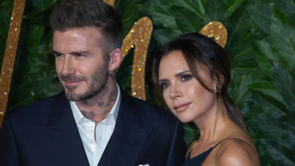 Seltener Schnappschuss: David Beckham zeigt Victoria ungeschminkt!