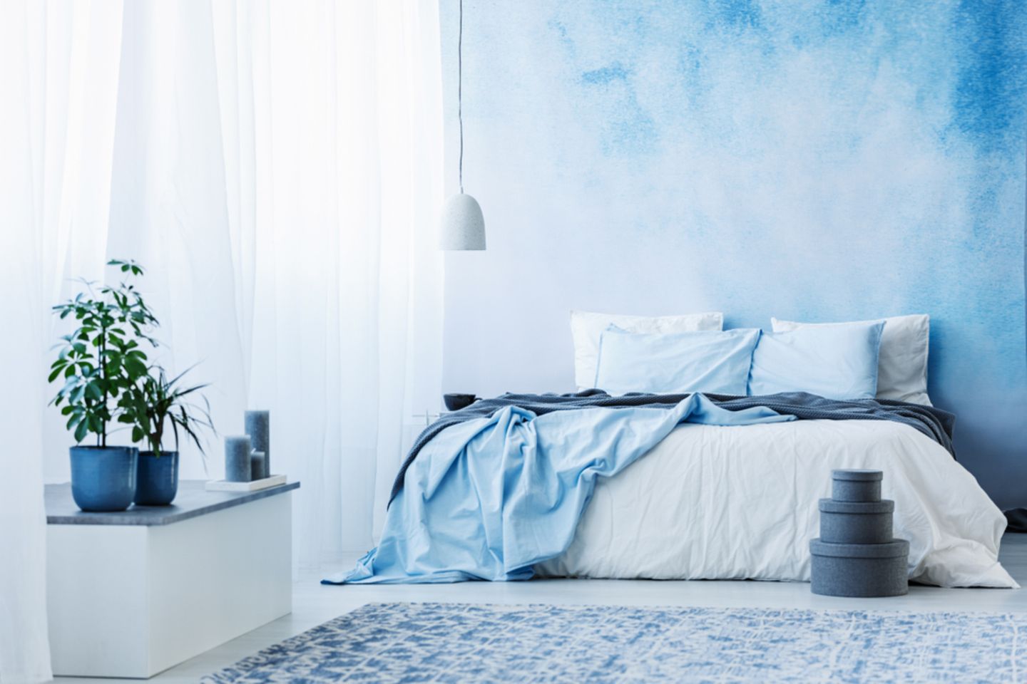 Wandgestaltung Schlafzimmer: 11 kreative Ideen  BRIGITTE.de