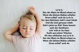 Schlaflieder: Kleines Mädchen schläft