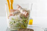 Eisberg-Mais-Salat mit Putenbrust