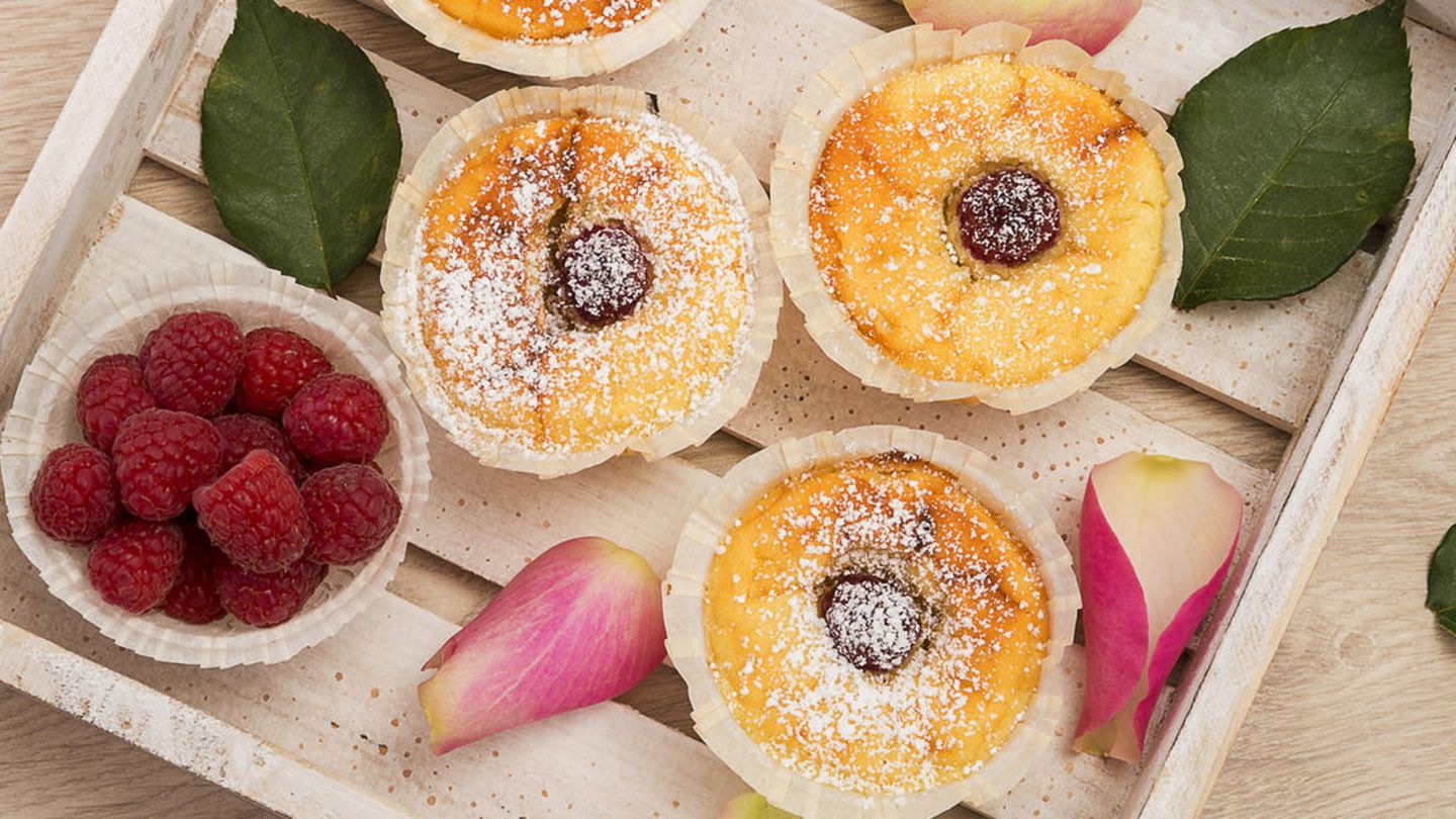 Käsekuchen- Muffin | BRIGITTE.de