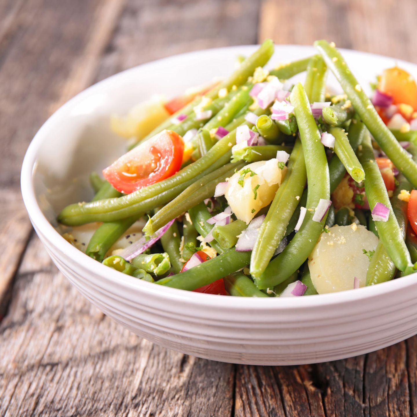 Kartoffelsalat Mit Grunen Bohnen Brigitte De