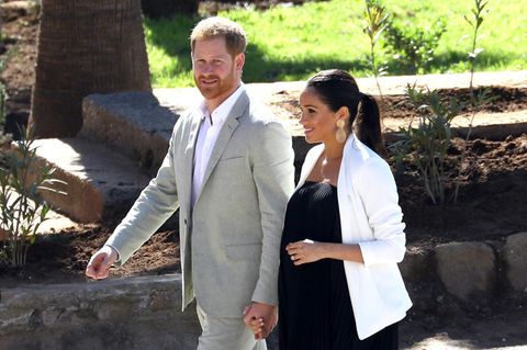 Meghan Markle und Prinz Harry: Das Paar geht spaziere