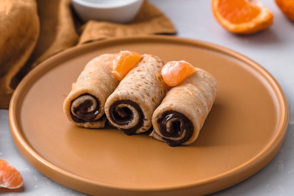 Food-Styling: Orangen-Crêpes