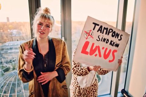 #keinluxus: NEON und einhorn sammeln Unterschriften gegen die Luxussteuer auf Periodenprodukte