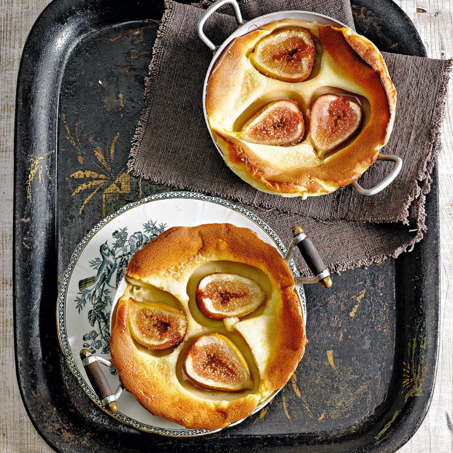 Clafoutis mit Feigen