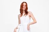 Weiße Frühlingskleider: Maxi-Kleid aus Leinen