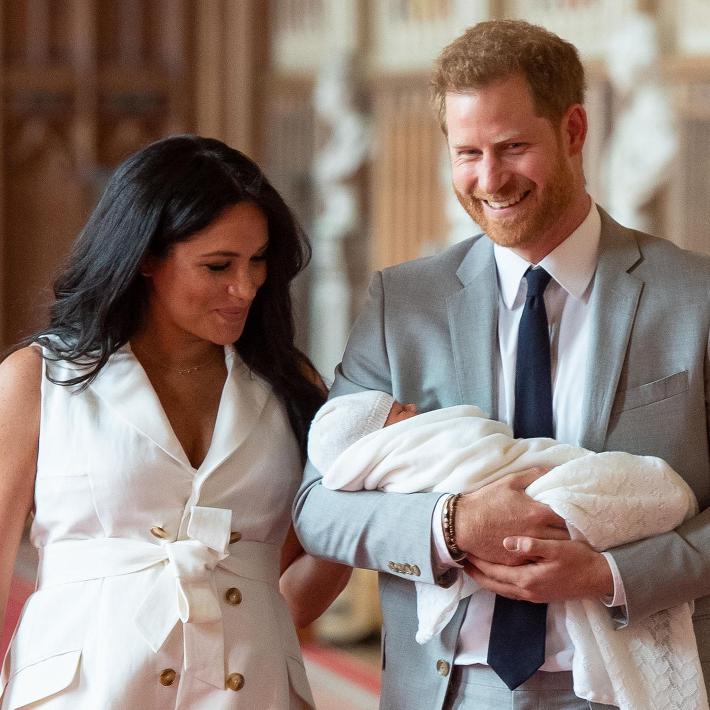 Herzogin Meghan & Prinz Harry mit Baby Archie