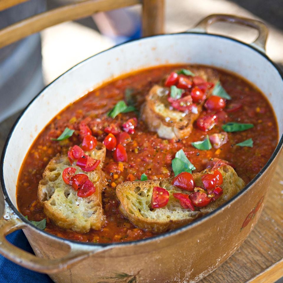 Pappa al Pomodoro (Tomaten-Brot-Suppe)