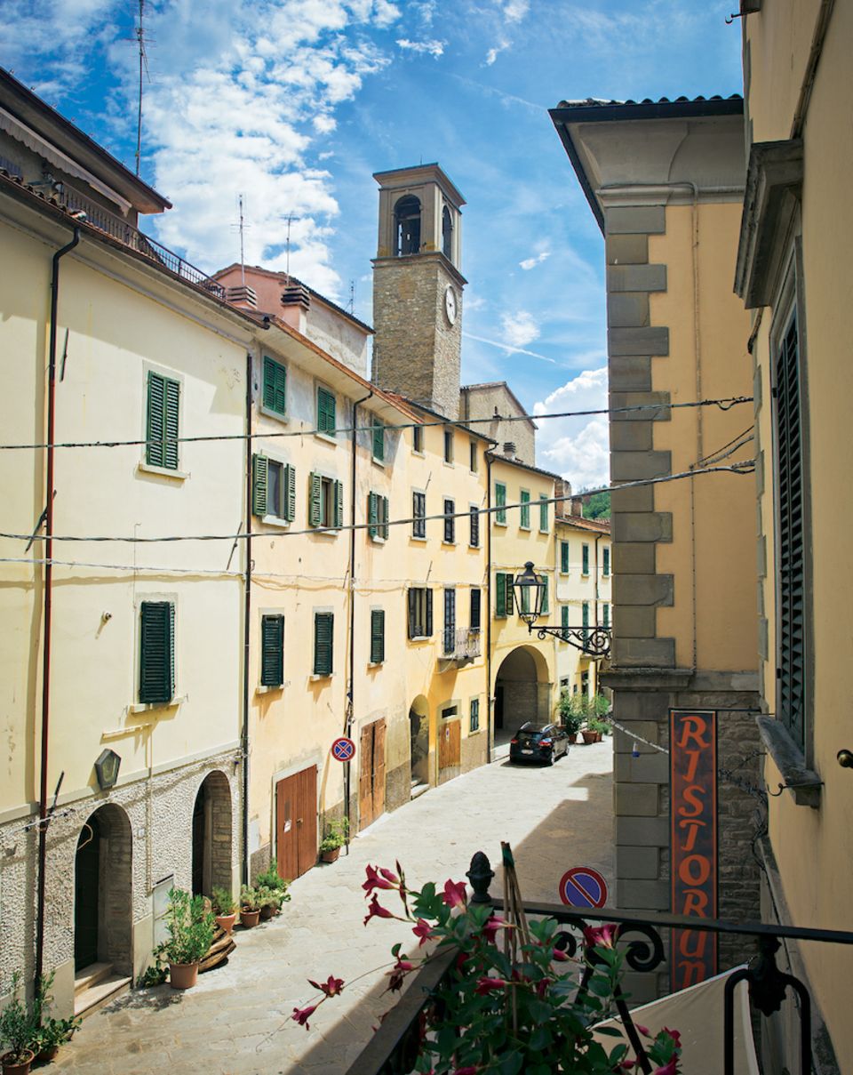 portico di romagna: Italien mal anders