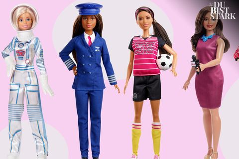 Barbie als Powerfrau