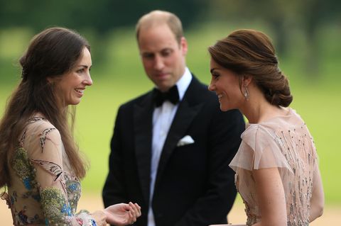 Ärger für Herzogin Kate? Treffen mit Rose Hanbury beim Staatsbankett: Herzogin Kate, Prinz William und Rose Hanbury