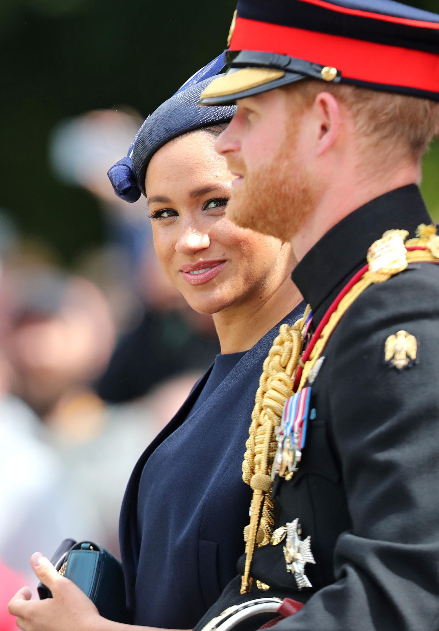 Trooping the Colour: Meghan und Harry