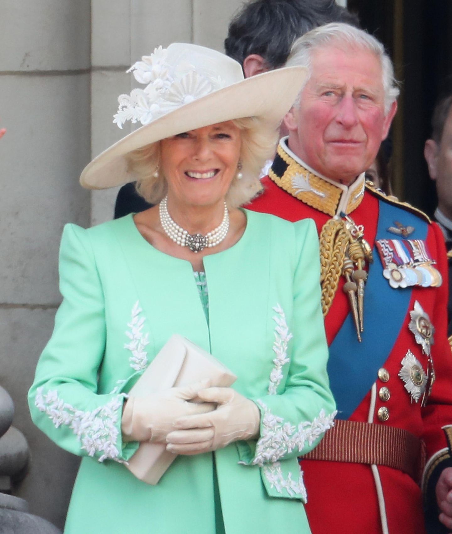 Trooping the Colour: Herzogin Camilla und Prinz Charles