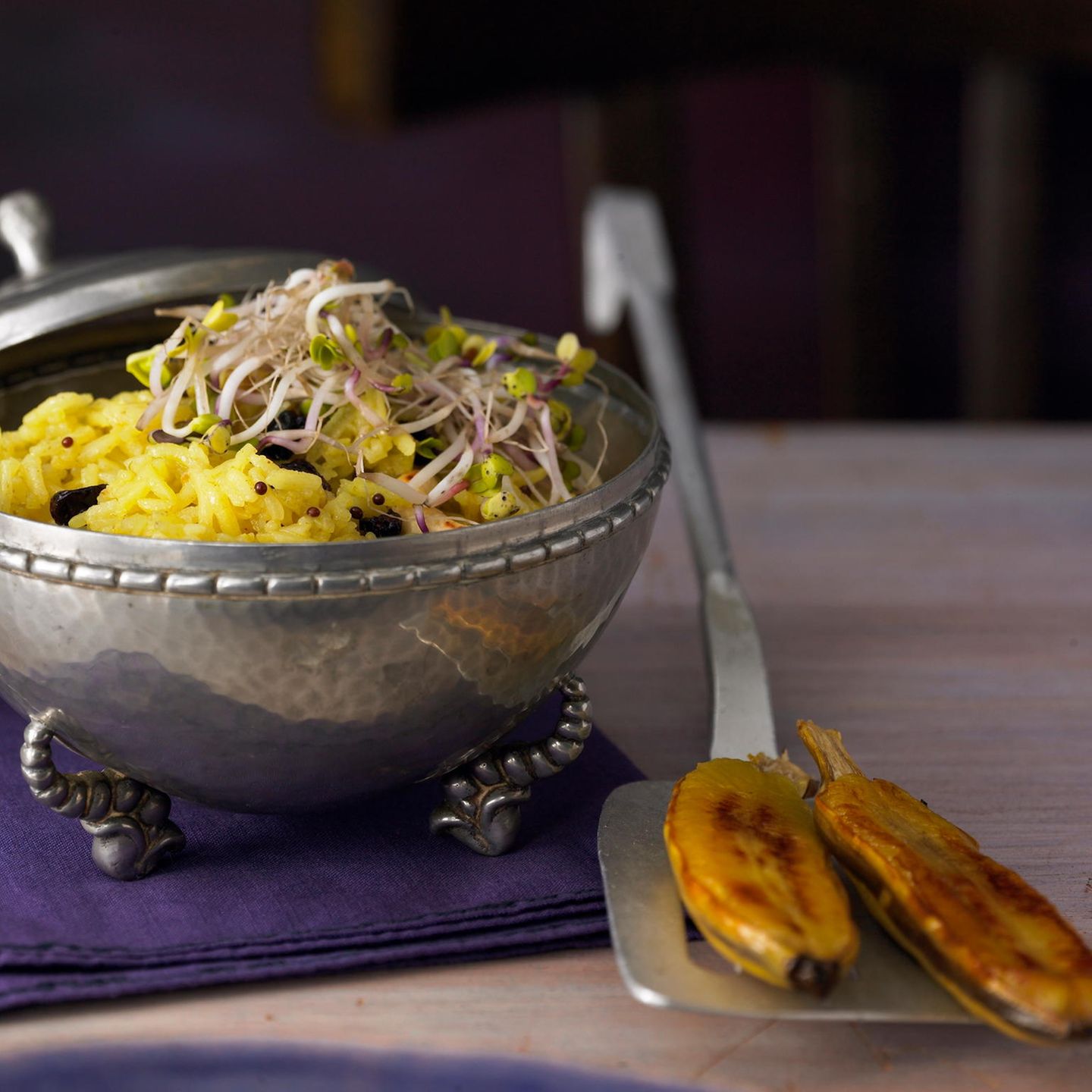 Box Streben Tauschen bananen reis pfanne Handlung Effizient Kabine