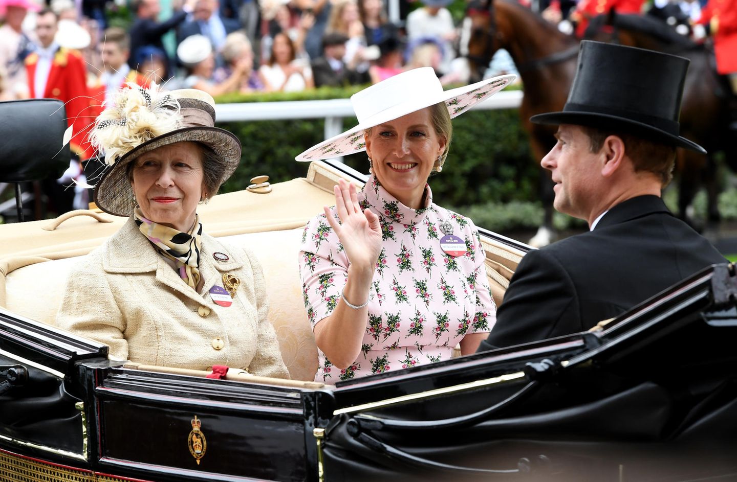 Royal Ascot 2019: Prinzessin Anne, Herzogin Sophie und Prinz Edward