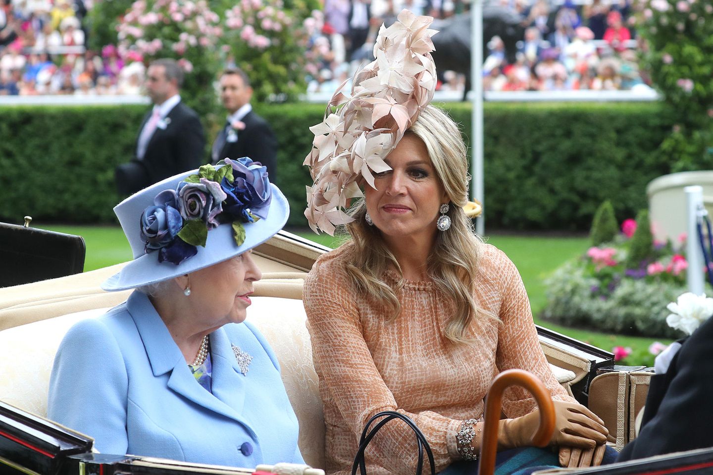 Royal Ascot 2019: Königin Maxima und Königin Elisabeth II