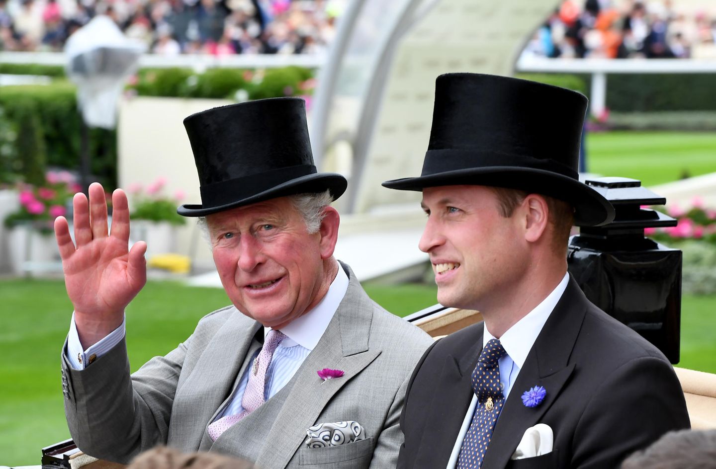 Royal Ascot 2019: Prinz Charles und Prinz William