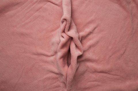 Evangelischer Kirchentag: Vulva aus einem Handtuch geformt