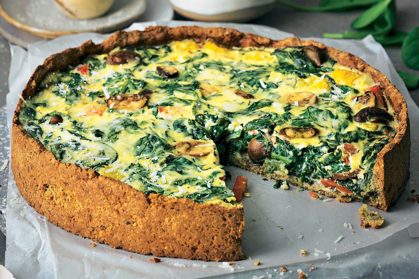 Low Carb Quiche Brigitte De