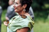 Pennsylvania: Schmetterlinge rühren bei Hochzeit zu Tränen: Ein Schmetterling auf der Schulter der Bräutigam-Mutter