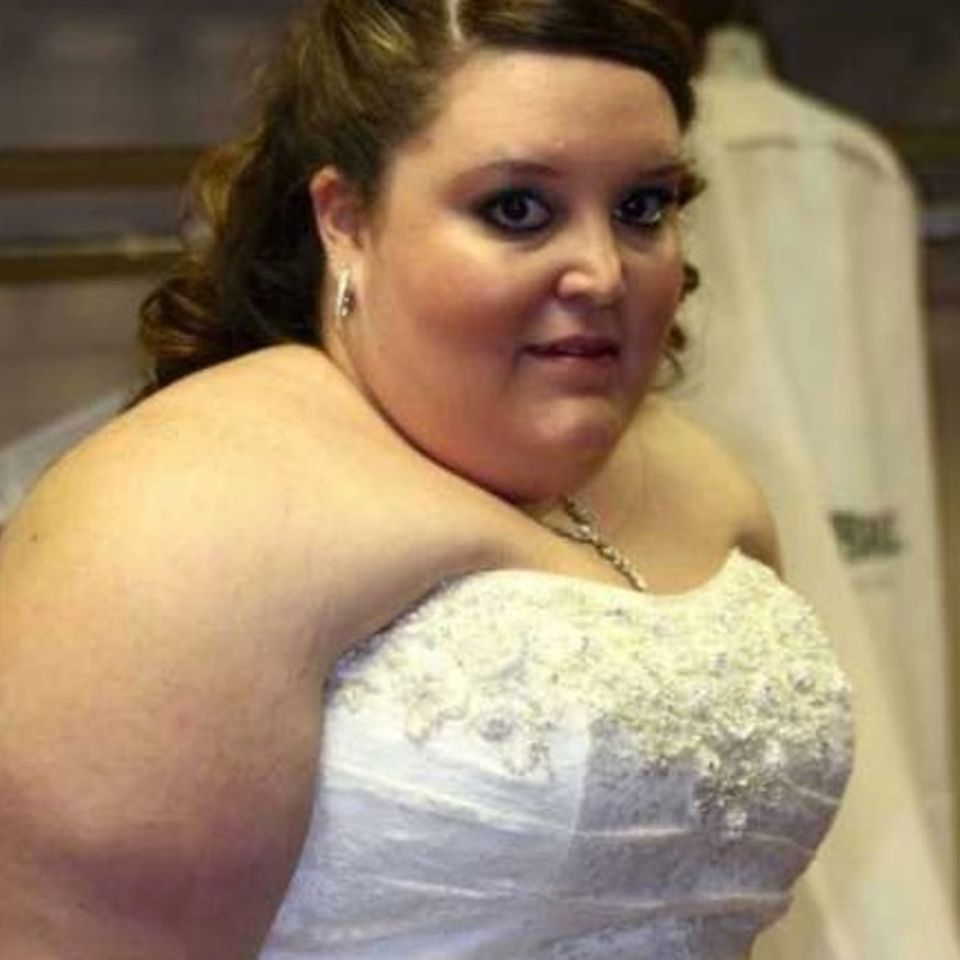 70 Kilo leichter: Eden im Brautkleid