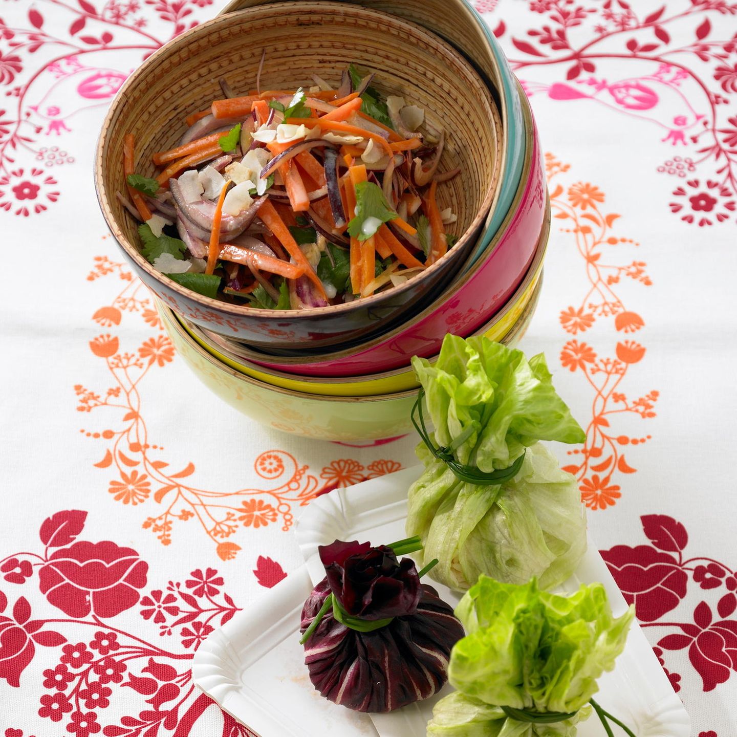 Möhrensalat mit Kokos und Ingwer